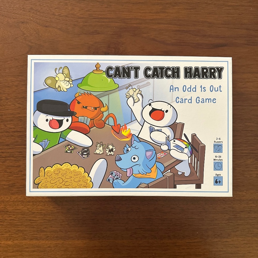 Can't Catch Harry Board Game